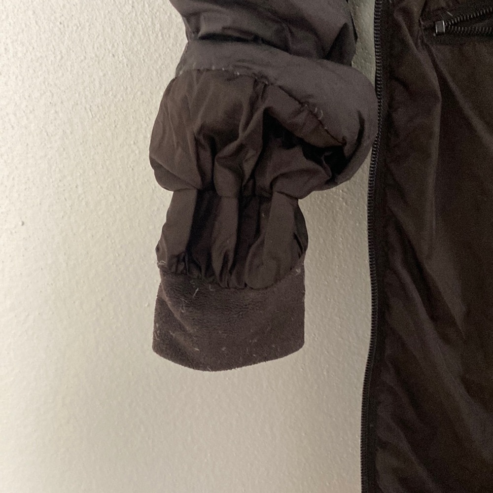 Land’s End 80% Down Chocolate Puffer Winter Coat - Picture 8 of 15